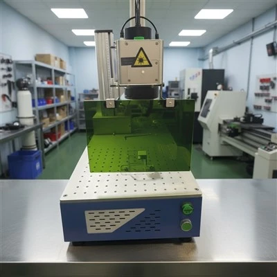 Perisai Keselamatan Penandaan Laser Berperakui CE 1064nm 1070nm 1080nm OD8+ Peranti Perlindungan Laser Gentian Penandaan Laser Cahaya