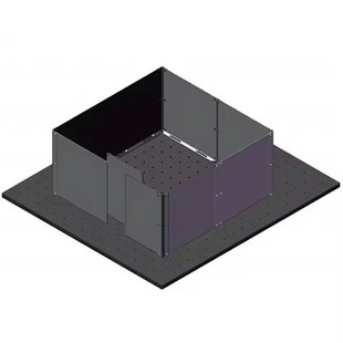 Sistem Pengawal Laser Perisai Cahaya Laser Platform Optik Keadaan Baru Perisai Laser Logam 532nm 1064nm Untuk Makmal Optik